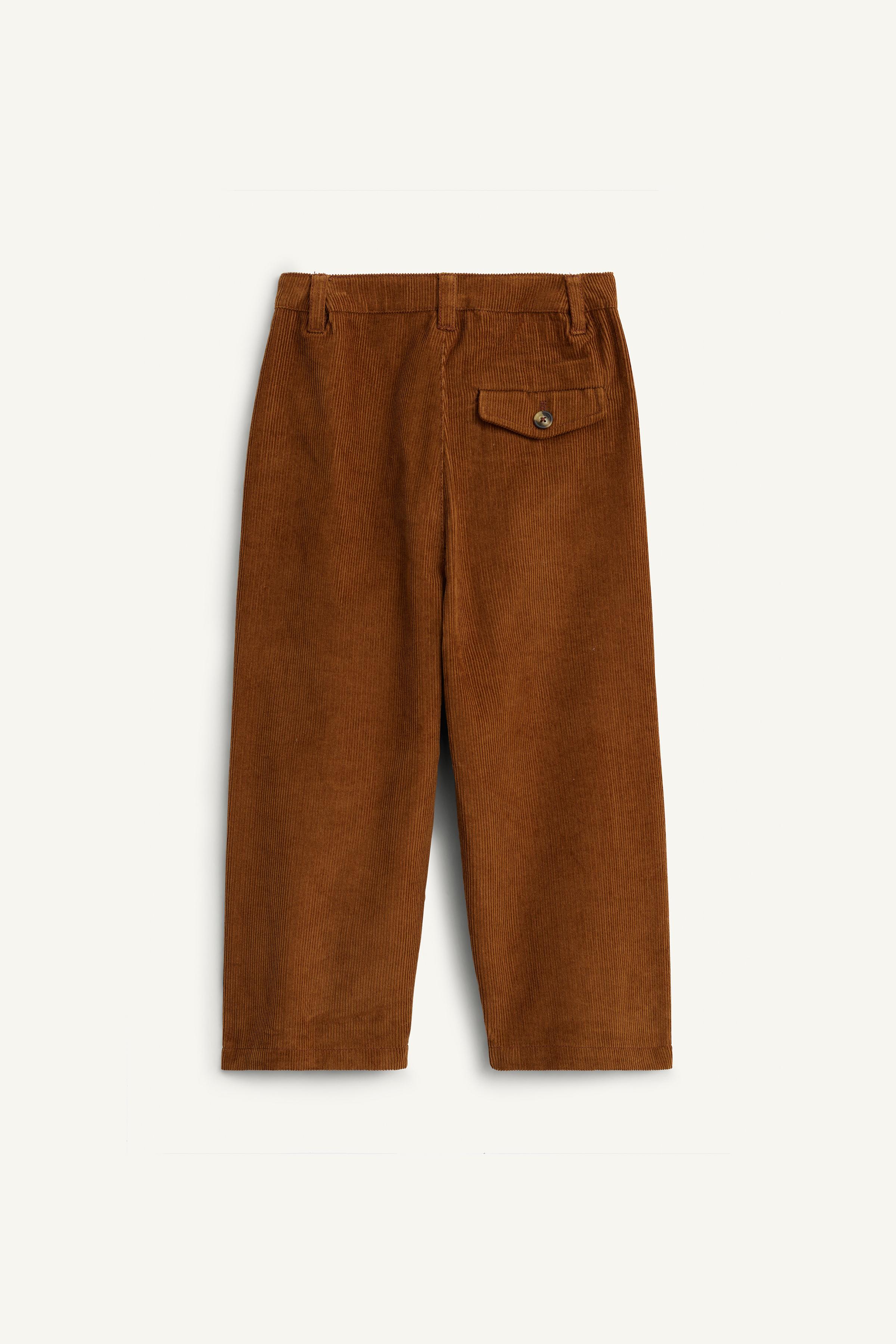 LIMITED EDITION CORDUROY PLEATED PANTS